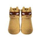 chaussette-chausson-antidérapantes-bébé-café