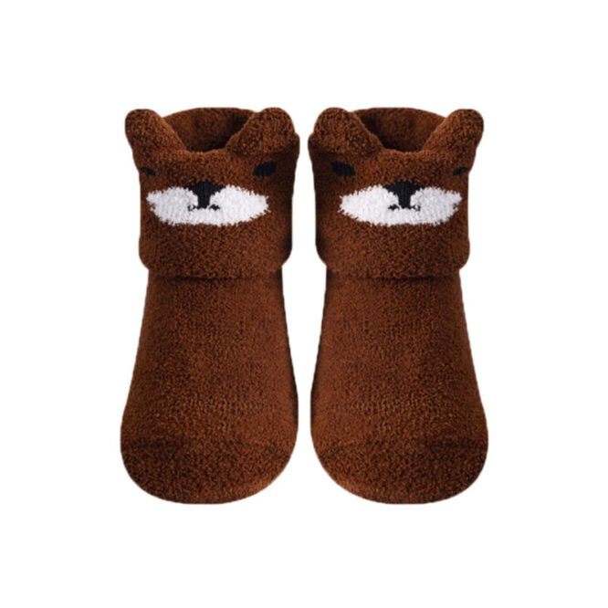 chaussette-chausson-antidérapantes-bébé-ours