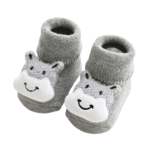 chausson antidérapant bébé hippo