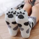Chaussettes chaton oreilles gris