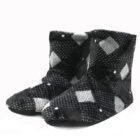 Pantoufle haute homme noir