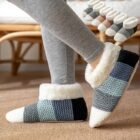 Chausson chaussette femme avec semelle