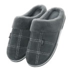 chausson homme carreaux