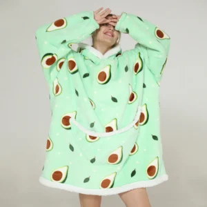 cozy avocado blanket hoodie