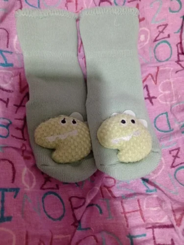 cute kitten baby slipper socks photo review
