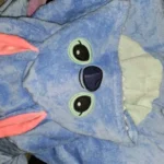 blue stitch onesie pajama photo review