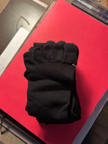 Click to view full screen womens non slip toe socks photo review