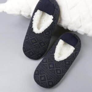 cozy non slip slipper socks for men - 7.5-8.5