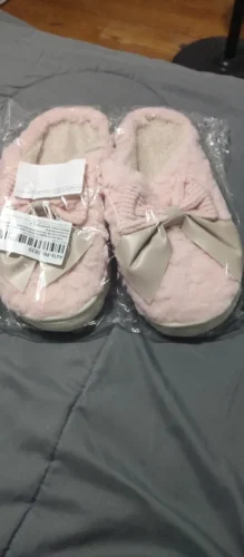 cozy women's fuzzy slippers photo review