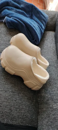 cozy faux fur slippers for women photo review