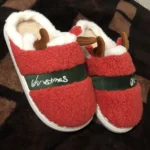 cozy men's christmas slippers photo review