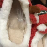 cozy men's christmas slippers photo review