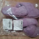 Women's warm fuzzy slippers photo review