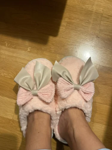 cozy women's fuzzy slippers photo review