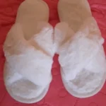 Women's warm fuzzy slippers photo review
