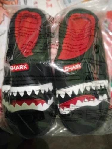 shark novelty slippers for men photo review
