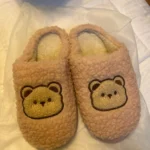 women's teddy bear slippers photo review