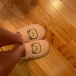women's teddy bear slippers photo review