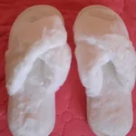Women's warm fuzzy slippers photo review