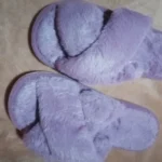 Women's warm fuzzy slippers photo review