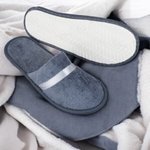 cozy men's mule slippers - Grey
