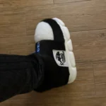 cozy men's fur lined slippers photo review