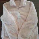 women's sherpa fleece jacket photo review